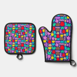 Waymaker Bio Oven Mitt Ofenhandschuh & Topflappen-Set