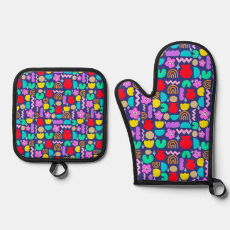 Waymaker Bio Oven Mitt Ofenhandschuh & Topflappen-Set