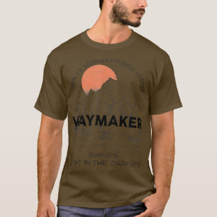 Waymaker Promise Keeper Miracle Worker Christlich T-Shirt