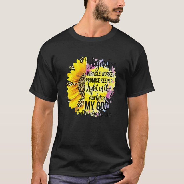 WayMaker Promise Keeper Waymaker Light Darkness Su T-Shirt (Vorderseite)