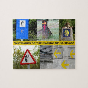 Waymarks des Camino Puzzlespiels