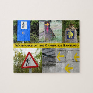 Waymarks des Camino Puzzlespiels