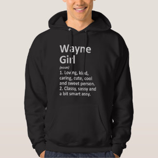 Wayne Girl Ne Nebraska Funny City Zuhause Roots Hoodie