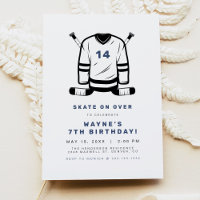 WAYNE Hockey Player Sport Themenjunge Geburtstag