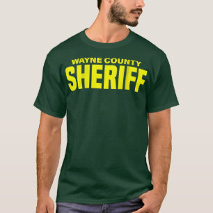 Wayne Landkreis Michigan Sheriff Deputies Uniform T-Shirt