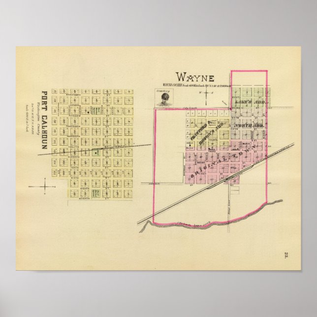 Wayne, Nebraska Poster (Vorne)