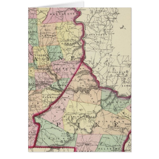 Wayne, Pike Landkreises (Vorne)