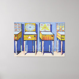 Wayne Thiebaud art style Leinwanddruck
