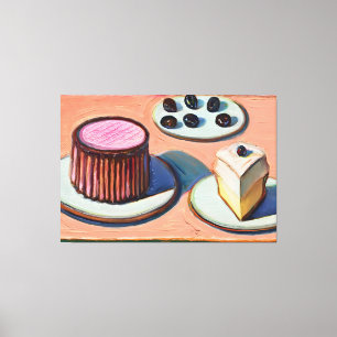 Wayne Thiebaud Gemälde Leinwanddruck