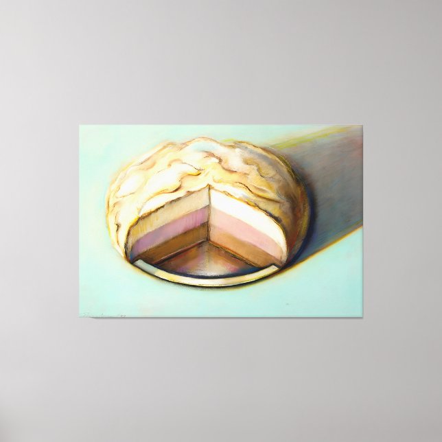 Wayne Thiebaud Kunst Leinwanddruck (Vorderseite)