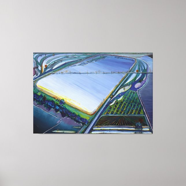 Wayne Thiebaud Kunstmalerei Leinwanddruck (Vorderseite)