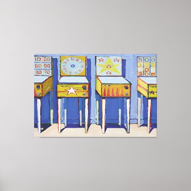 Wayne Thiebaud Kunststil Leinwanddruck (Vorderseite)