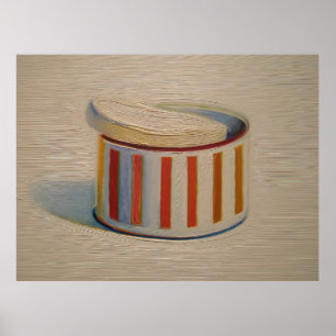wayne thiebaud - Puder mit Puff 1966 Poster