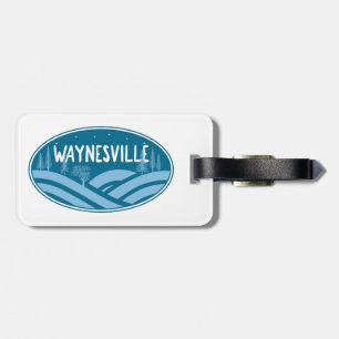 Waynesville North Carolina im Freien Gepäckanhänger
