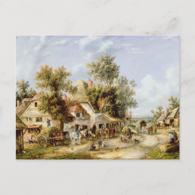 Wayside Inn Postkarte (Vorderseite)