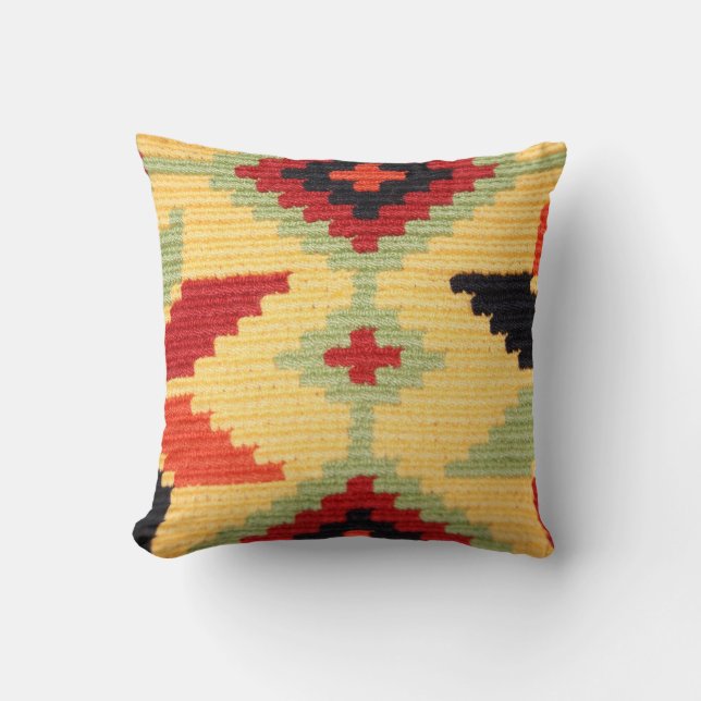 Wayuu Amerikaner Mojo Kissen (Vorderseite)