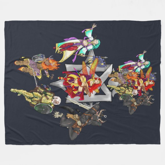 Wayward Suns Blanket Fleecedecke (Vorderseite (Horizontal))