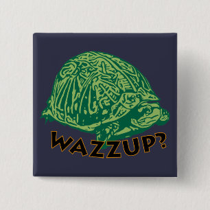 Wazzup - 2 Zoll-Square-Taste Button