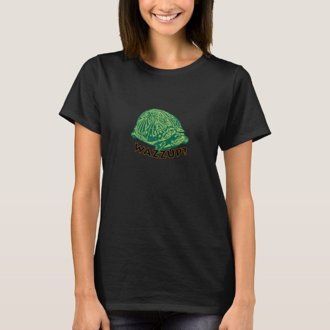 Wazzup - Turtle Women's Basic T - Shirt (Vorderseite)