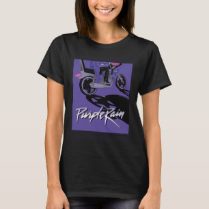 WB100 Purple Rain Prince Motorrad-Albumcover Skizz T-Shirt