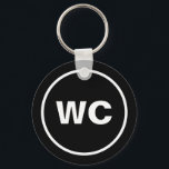 WC-Ikone Schlüsselanhänger für Toilette<br><div class="desc">WC Ikone Schlüsselanhänger für WC oder Bad. Personalisierte Hintergrundfarbe. Ideal für Büro-ließt und Gastfreundschaft Business wie Hotels,  Motels,  Ferien-lass,  Mietwohnungen,  Hütten,  Hütten,  Camping,  Restaurant,  Café,  Bar,  Pub,  Shop,  Studentenwohnheim,  Hochzeit und vieles mehr. Maßgeschneiderte Schlüsselkette für Damen und Herren Toiletten.</div>