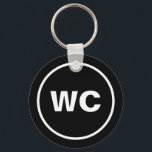 WC-Ikone Schlüsselanhänger für Toilette<br><div class="desc">WC Ikone Schlüsselanhänger für WC oder Bad. Personalisierte Hintergrundfarbe. Ideal für Büro-ließt und Gastfreundschaft Business wie Hotels,  Motels,  Ferien-lass,  Mietwohnungen,  Hütten,  Hütten,  Camping,  Restaurant,  Café,  Bar,  Pub,  Shop,  Studentenwohnheim,  Hochzeit und vieles mehr. Maßgeschneiderte Schlüsselkette für Damen und Herren Toiletten.</div>