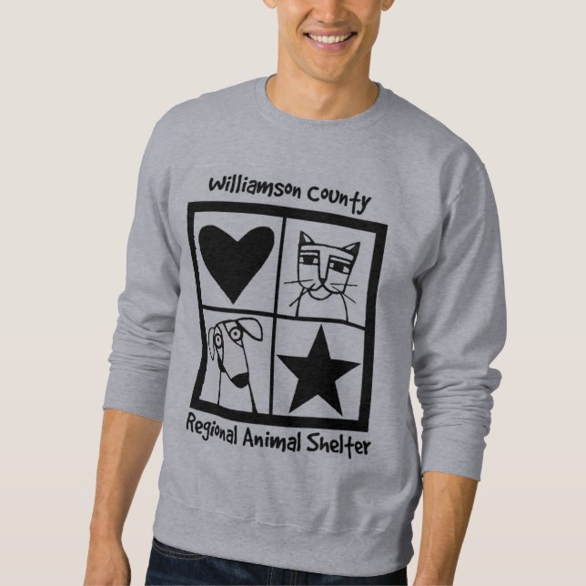 WCRAS Staff Sweatshirt Grau (Vorderseite)