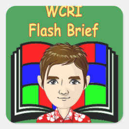 WCRI Flash Briefing Sticker