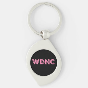WDNC ist uns in bedrücktem Rosa nicht wichtig Schlüsselanhänger