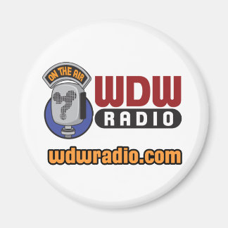 WDW Radio Logo Gear Magnet