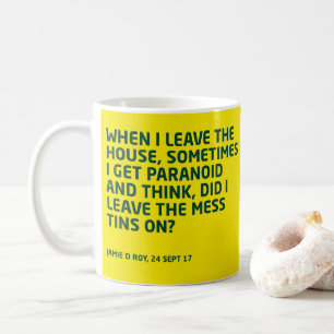 WDYHC no12b Schlammdosen Kaffeetasse