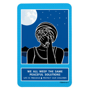 We All Weep The Same 2_Flexibler Magnet 4"x6"