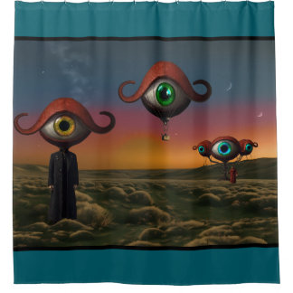 We Are All Eyes Duschvorhang