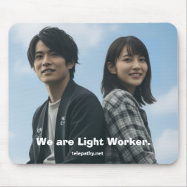 We are Light Worker Mousepad