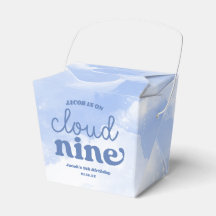 We Are On Cloud Nine Blue 9th Ninth Birthday Party