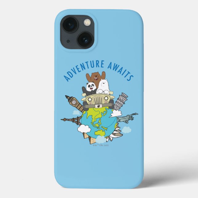 We Bare Bears - Erlebnis wartet Case-Mate iPhone Hülle (Rückseite)