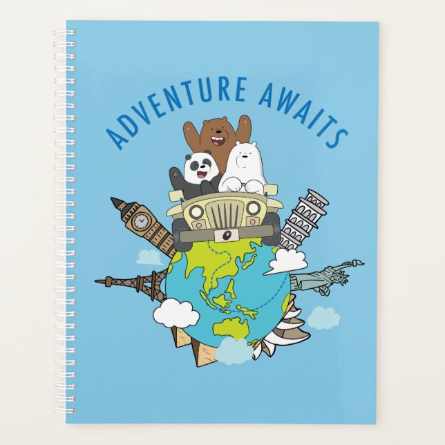 We Bare Bears - Erlebnis wartet Planer (Vorderseite)
