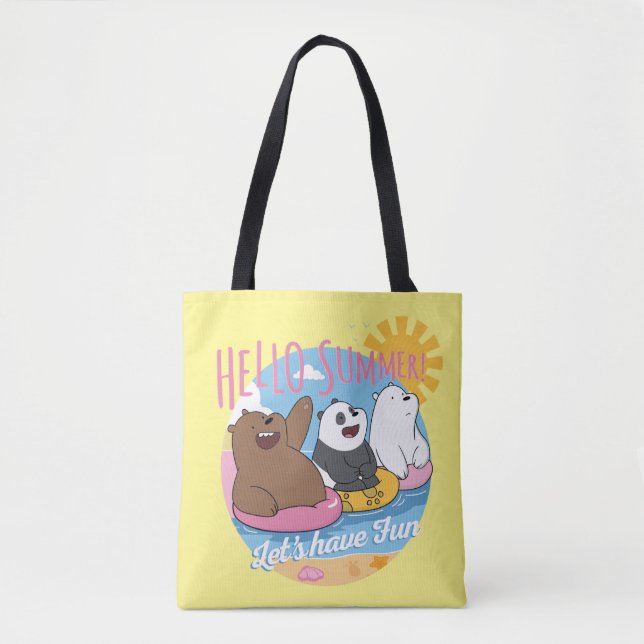 We Bare Bears - Hello Summer! Let's Have Fun Tasche (Vorderseite)