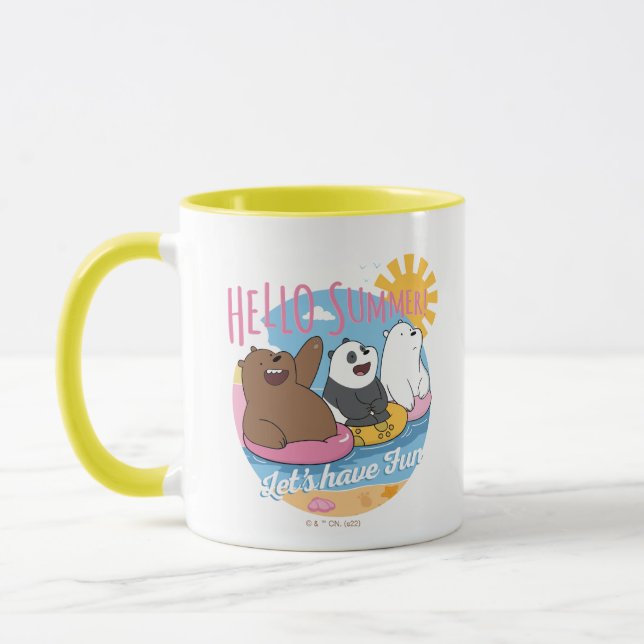 We Bare Bears - Hello Summer! Let's Have Fun Tasse (Links)