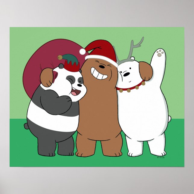 We Bare Bears - Season's Greetings Poster (Vorne)