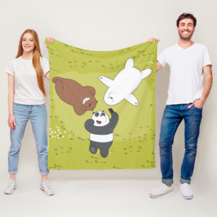 We Bare Bears - #SquadGoals Fleecedecke