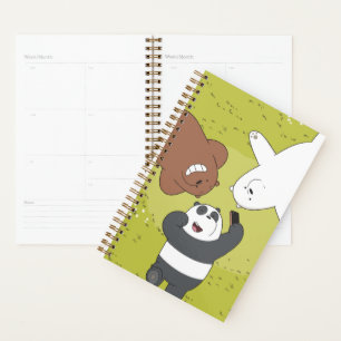 We Bare Bears - #SquadGoals Planer