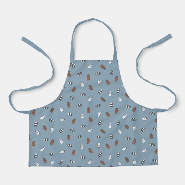 We Bare Bears - Sunglass Bears Pattern Schürze (Vorderseite)