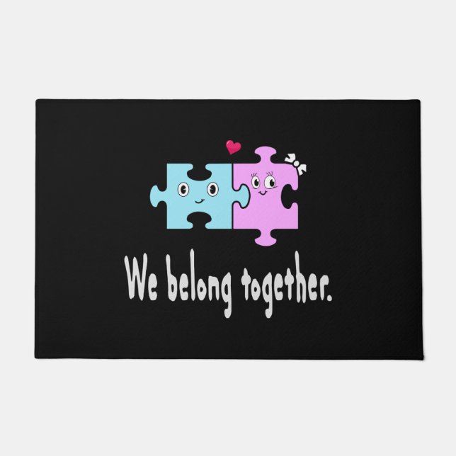 We belong together fußmatte (Vorderseite)