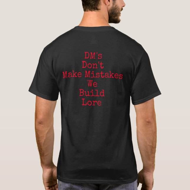 We Build Lore T-shirt (Dos)