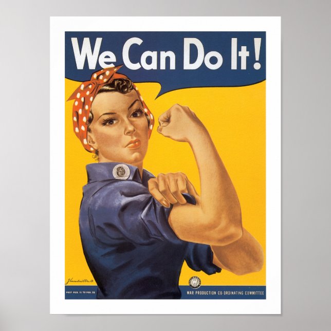 We Can Do it! Poster (Vorne)