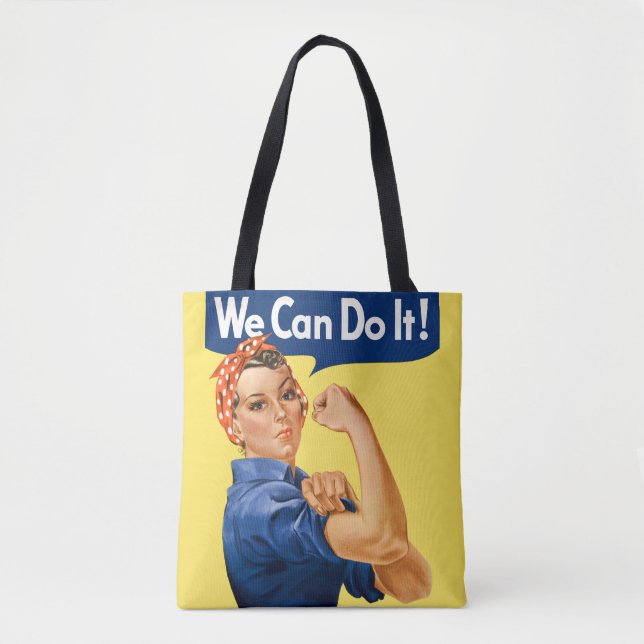 We Can Do It! Rosie the Riveter Tasche (Vorderseite)