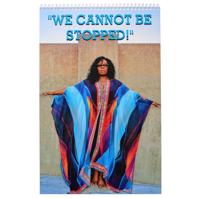 "WE CANNOT BE STOPPED!" - Fashion Calendar Kalender (Titelbild)