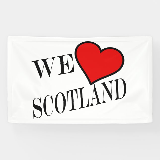 We Heart Scotland bk (h) bncnt Banner (Horizontal)