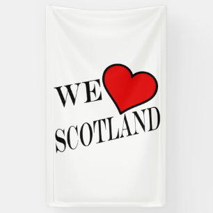 We Heart Scotland bk (v) bnrcn Banner
